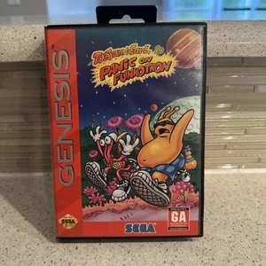 Toe jam And Earl Panic On Funkotron Sega Genesis game and box - Picture 1 of 3