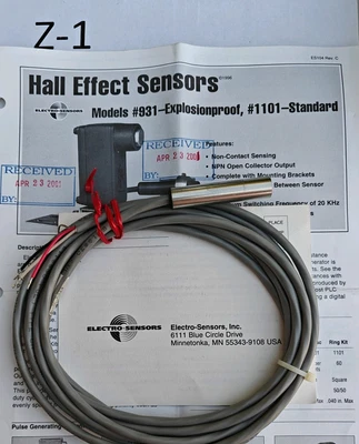 Electro-Sensors 775-110100 Sensor W/ Cable 1101 - Image 1 of 4