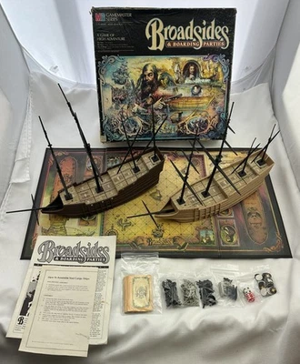 1982 Broadsides & Boarding Parties Game by Milton Bradley Very Good Condition - Image 1 of 4