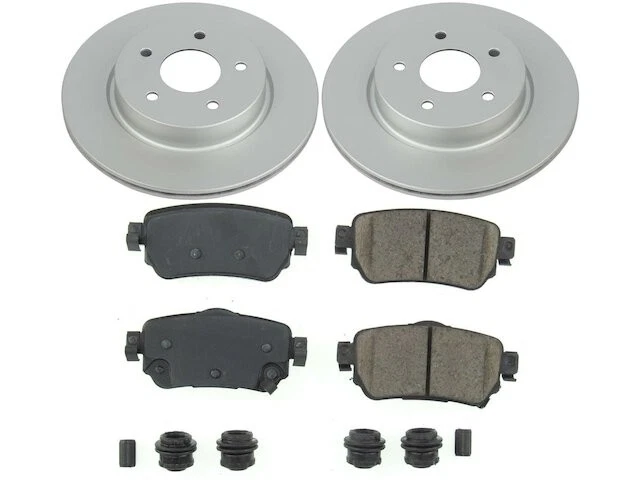 Kit de pastillas de freno trasero y rotor para Nissan LEAF 2018-2025 2019 2020 2021 XM246VC Foto 1 de 1