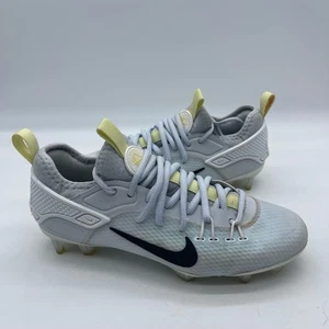 Nike Huarache 9 Elite Low FV6147-001 Men's Size 6 Lacrosse Cleats Grey Yellow - Picture 1 of 10
