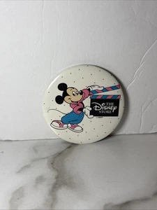Vintage The Disney Store Mickey Pin Back Button Cast Member Exclusive. RARE - Picture 1 of 3