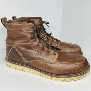 KEEN Utility San Jose 6” Soft Toe Wedge Gingerbread 1020146D Size 13 D Leather - Picture 1 of 21