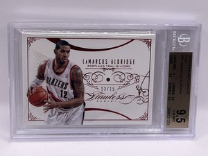 2013-14 Panini Flawless Ruby #20 Lamarcus Aldridge Trail Blazers 13/15 BGS 9.5