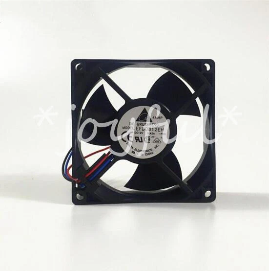 EFB0812EH -F00 8025 8CM 80MM DC 12V 0.42A 3-pin Case Cooling fan Delta - Image 1 of 1