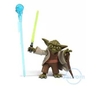 Star Wars 3.75" TCW Clone Wars No.3 Jedi Master Yoda Suelto Completo - Imagen 1 de 1