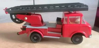 Jouet Ancien Camion De Pompier MS GDR  Friction - Photo 1/4