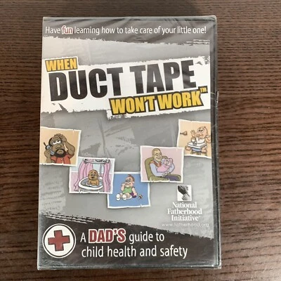 When Duct Tape Won't Work A Dad's Guide To Child Health CD-ROM New and Sealed - Image 1 of 4