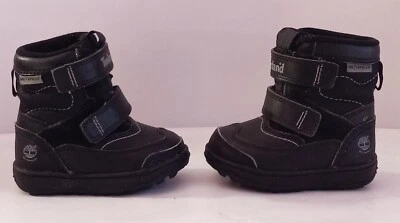 Timberland Botas 100% Cuero Genuino Infantil/Niño Pequeño Botas de Nieve Negras Talla 5  Foto 1 de 3