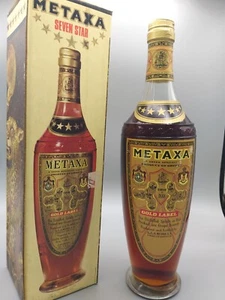 Metaxa 7 Sterne Gold Label 44% Alkohol Griechenland OVP 0,7 Liter - Bild 1 von 11