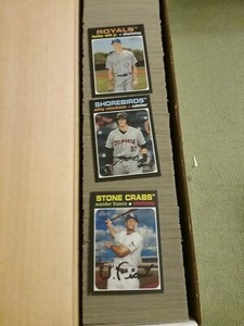 2020 Topps Minor League Heritage Base Singles - Create Own Lot
