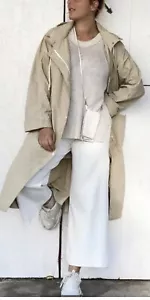 NWT Zara Belted Parka Size XS $119 Runs Big Sale - Picture 1 of 12