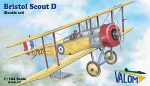 1/144 WW1 Fighter : Bristol Scout D  [4 x Options]  2in1 #14424 : VALOM - Picture 1 of 1