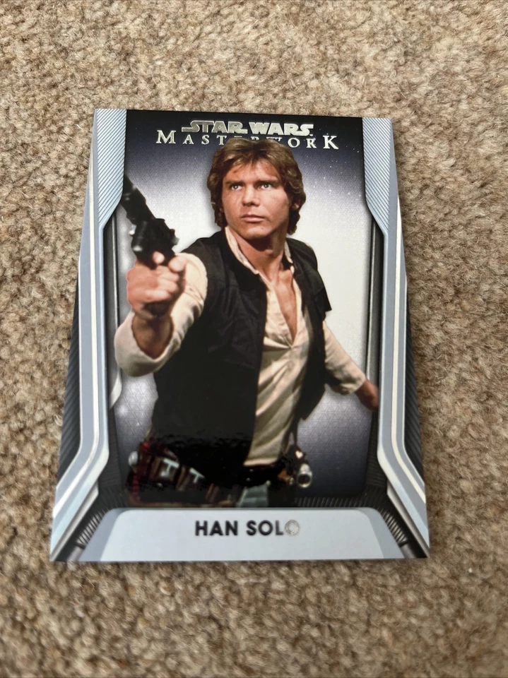2021 Star Wars Masterwork: Base card #46 Han Solo - Image 1 of 1