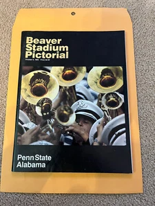 K3 1983 Penn State vs ALABAMA Football Program 10-8 - Bild 1 von 1