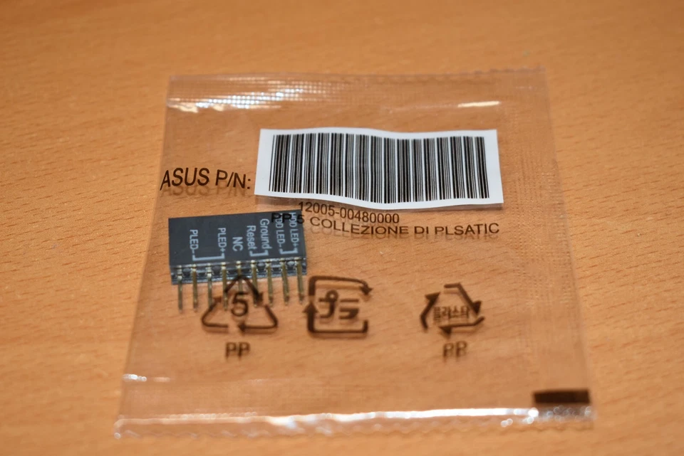 Q Connector P/N 12005-00480000 for ASUS motherboard ORIGINAL-BLACK