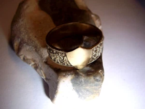 Patriotischer-Verlobungs-Freundschafts-Ring-585-Gold-WW1-EK1-1914 - Picture 1 of 11