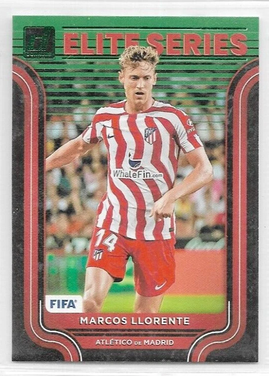 Marcos Llorente Atletico 2022-23 Donruss Soccer FIFA Elite Series Green #4 - Image 1 of 1