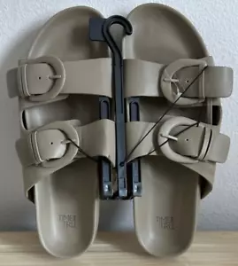 Time and Tru Sandals Us Size 10 New Without Tag - Picture 1 of 18