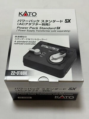 Kato 22-018BK-1 Standard SX Power Pack N/HO Scale, Black New in Box, N Scale - Image 1 of 4