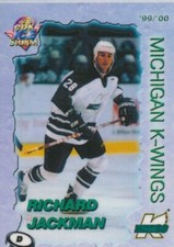 1999-00 Michigan K-Wings Team Issue #20 RICHARD JACKMAN