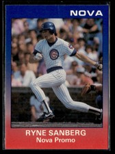 Ryne Sandberg Cubs 1988-89 Star Company Nova PROMO /100 RARE! GLOSS 88-89