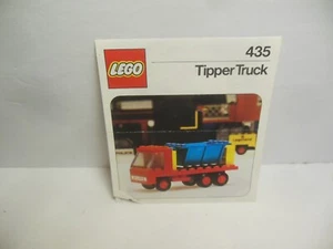 LEGO 435 Juego de Construcción de Camión Volquete Pequeña Hoja de Instrucciones - Imagen 1 de 3