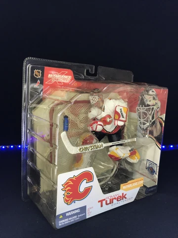 Roman Turek Calgary Flames Goaltender McFarlane Sportspicks X Figure NHL Hockey Cover