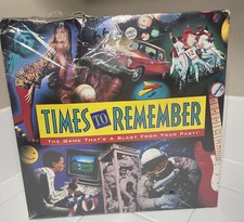 Vintage 1991 90s Times To Remember Board Game Blast from your Past New Sealed