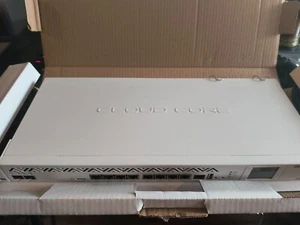 MikroTik CCR1036-8G-2S+EM Cloud Core Router PARTS ONLY NOT WORKING NO RETURN - Picture 1 of 5
