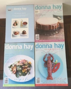 Donna Hay Magazine Issues 6, 20, 35 Plus 10 Minute Meals Very Good Condition - Picture 1 of 5
