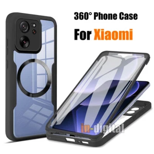 360 Phone Case for Xiaomi Redmi 12 13C 10 9A 9C A1+ A2 TPU Full Protective Cover - Picture 1 of 18