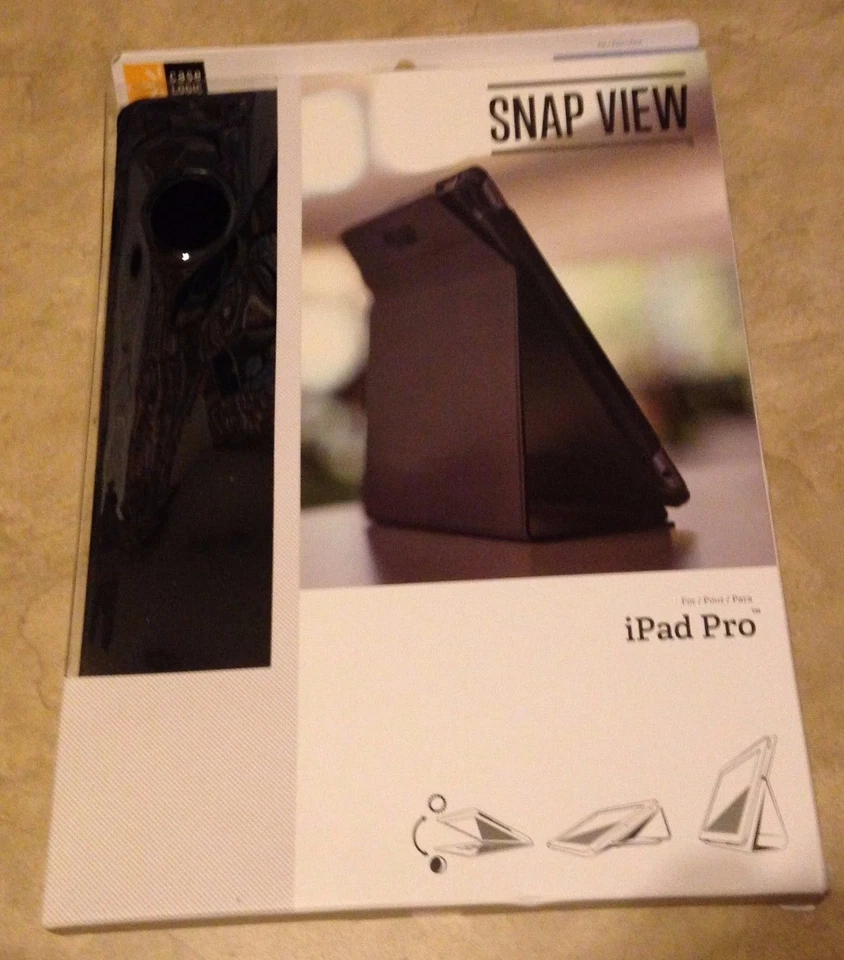 Case Logic Snap View Case iPad Pro NEW factory sealed Black CSIE-2141BLK - Image 1 of 1