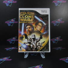 Star Wars the Clone Wars Republic Heroes Nintendo Wii - Complete CIB