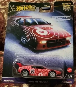 Hot Wheels Premium Exotic Envy - BMW M1 Procar 3/5 HKC79 - Picture 1 of 3