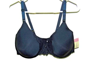 NWT  Women's Blue Adjustable Straps Underwire Bra Size 42DD - Picture 1 of 5