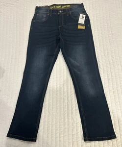 Lee Boy's Performance series extreme comfort Slim Fit-Tapered Dark Jeans-sz 14 - Picture 1 of 15