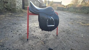 John Whitaker Barnsley GP/Jumping Pony Saddle 17.5 Inch - Picture 1 of 12