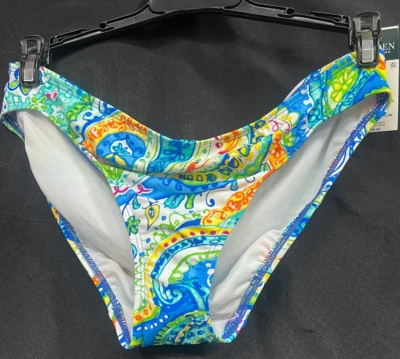 Ralph Lauren Carnival Paisley Swimwear Underwear Size 8-(New With Tags) - Image 1 of 4