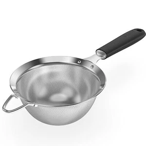 18/8 Stainless Steel Mesh Strainer 5.5 Inch Kitchen Fine Mesh Sieve Food Cola... - Picture 1 of 9
