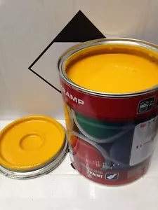 JCB JS Yellow Backhoe Excavator Paint  Endurance Enamel Paint 1 Litre Tin - Picture 1 of 3