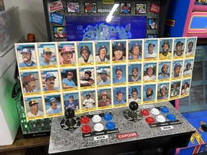 1984 Topps Ralston Purina 1st Ann CE Uncut Sheet Rose Schmidt Brett Nolan Reggie - Picture 1 of 7