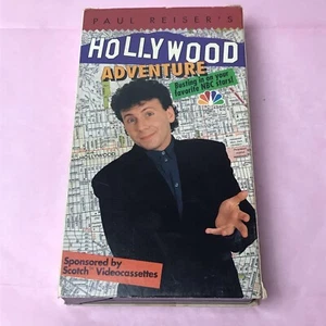 Paul Reiser’s Hollywood Adventure VHS Tape NBC Scotch Promotional - Picture 1 of 4