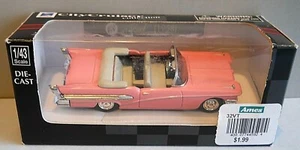 NEW RAY CITY CRUISER 1958 BUICK CONVERTIBLE 1/43 DIECAST CAR BRAND NEW NOS ! - Picture 1 of 4