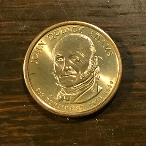JOHN QUINCY ADAMS 2008 (Denver MINT U.S. BU One Dollar coins) - Picture 1 of 3