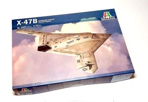ITALERI 1421 Aircraft Model 1/72 X-47B Unmanned Combat Airplane System T1421 - Picture 1 of 1