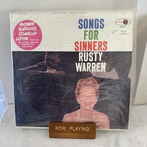 Rusty Warren – Songs For Sinners - Vinyl Record LP - VG+/VG+ - Picture 1 of 2
