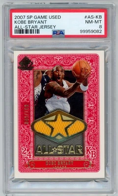 2007 SP Game Used KOBE BRYANT /199 All-Star Jersey Relic LAKERS HOF PSA 8 N778 - Image 1 of 3