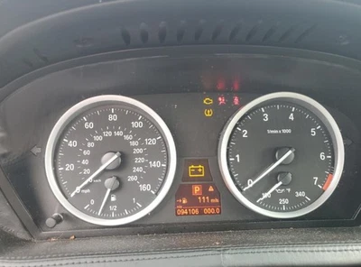 Medidor de velocidade 2008-2010 650i OE cluster 94K milhas BMW - Imagem 1 de 4