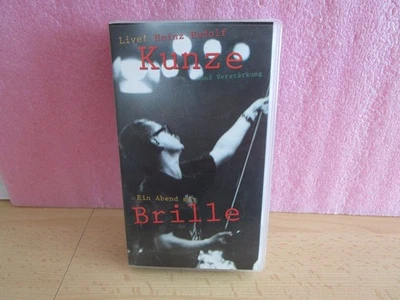 Heinz Rudolf Kunze - Ein Abend mit Brille LIVE ( VHS 1991 ) - Bild 1 von 4